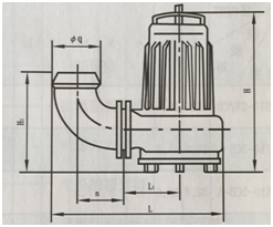 AS潜水泵尺寸图