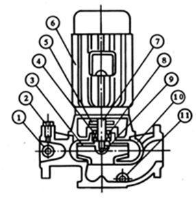 大东海泵业ISG泵结构图1