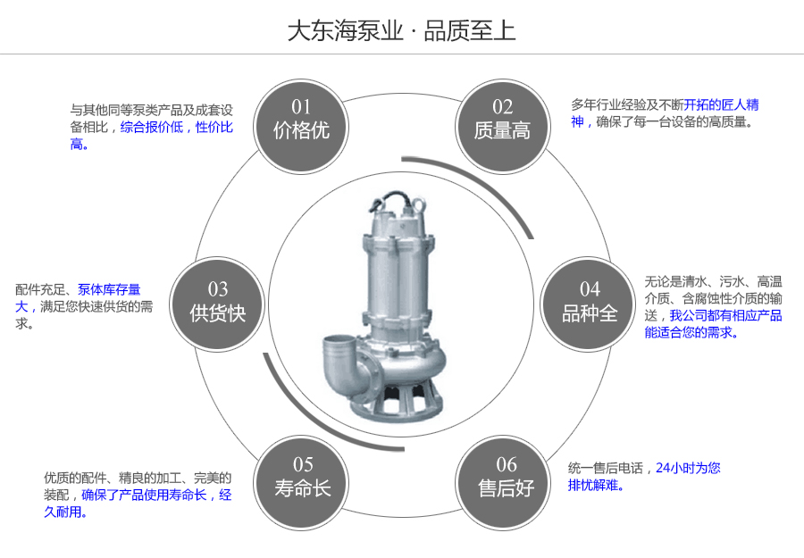 大东海泵业不锈钢潜水泵质量保证图